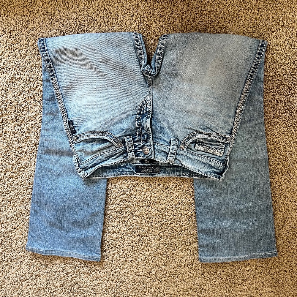Silver Suki Jeans